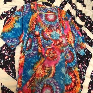Vintage Lularoe tie dye Monroe